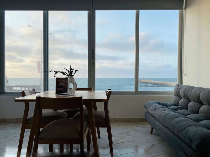 Vibrant 1BR w/ Ocean View near C. Amurallada