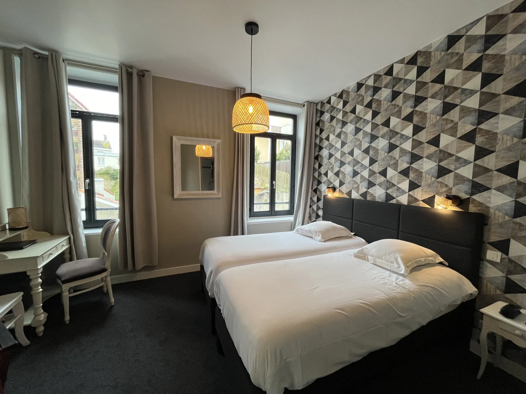 Habitación con dos camas individuales