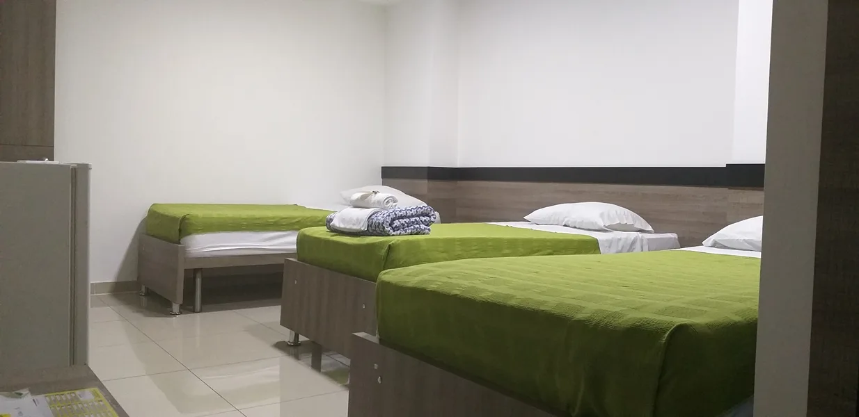 Triple room with fan