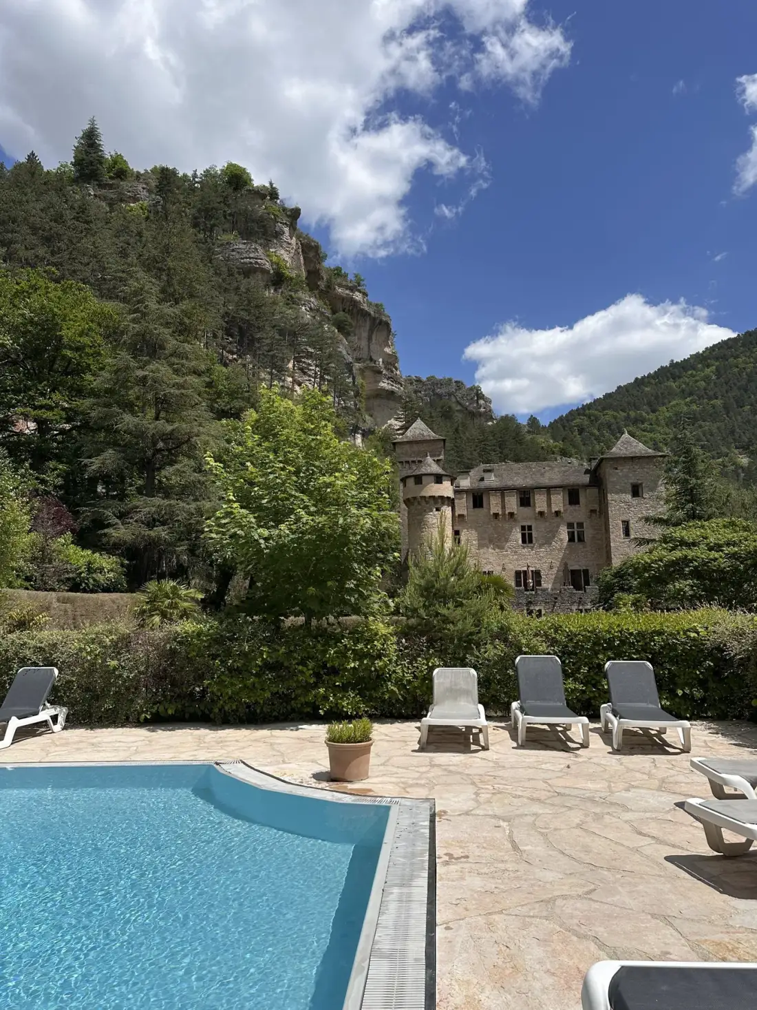 Vista del hotel