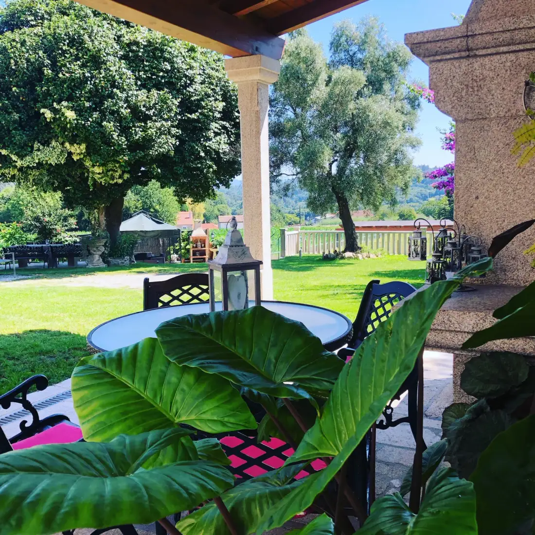 Garden at Casa de Cacheiro