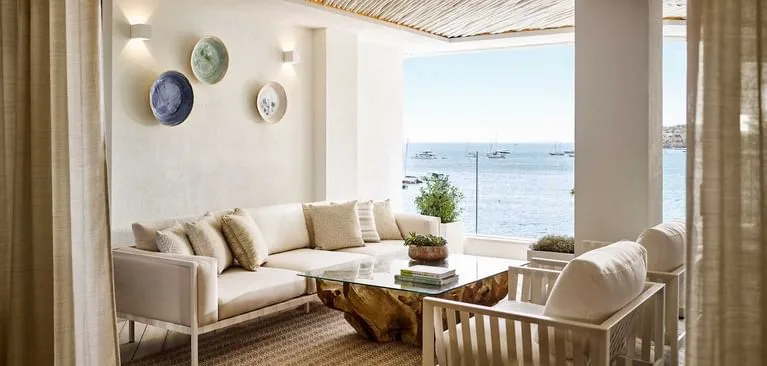 Terraza de la suite presidencial
