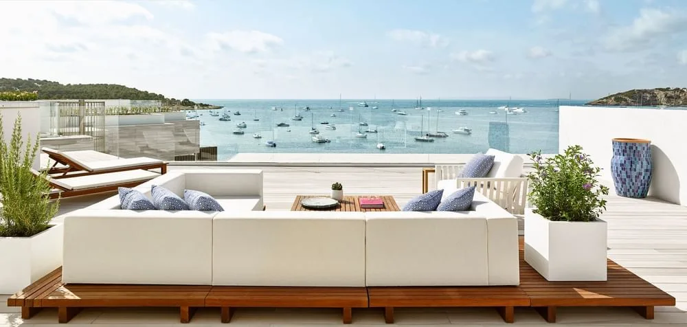 Terraza de la suite presidencial