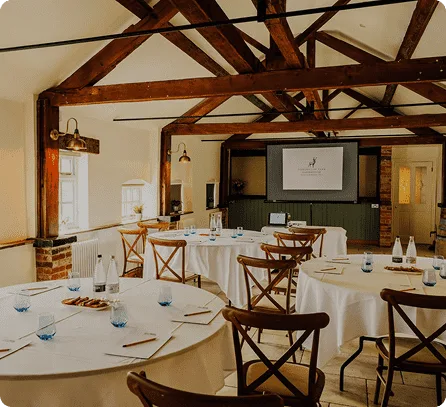 Espacio para eventos en Donington Park Farmhouse