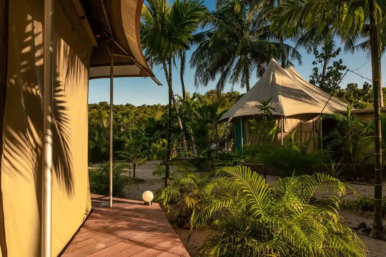 Island family tent