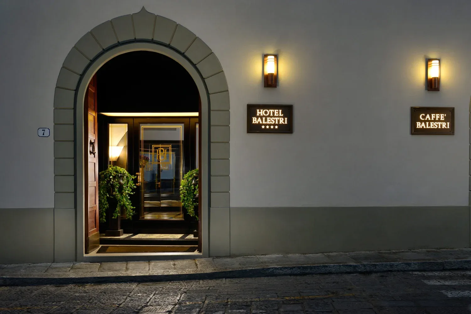 Hotel entrance