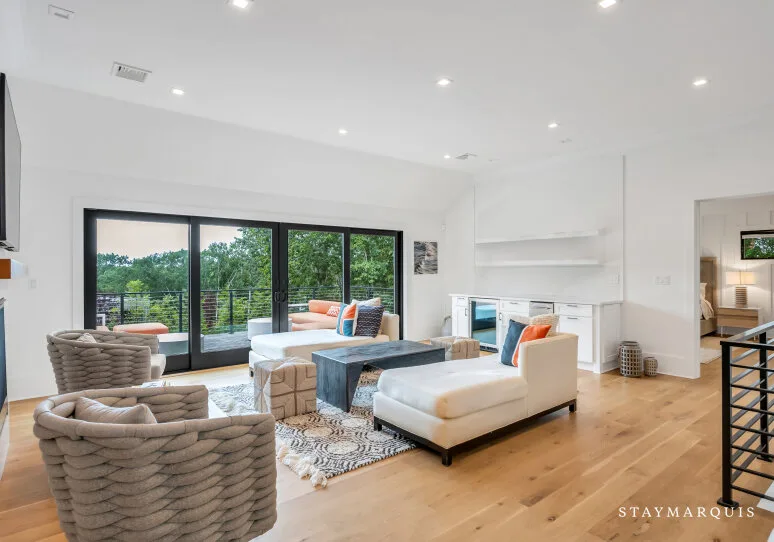 Sala de estar en la planta alta