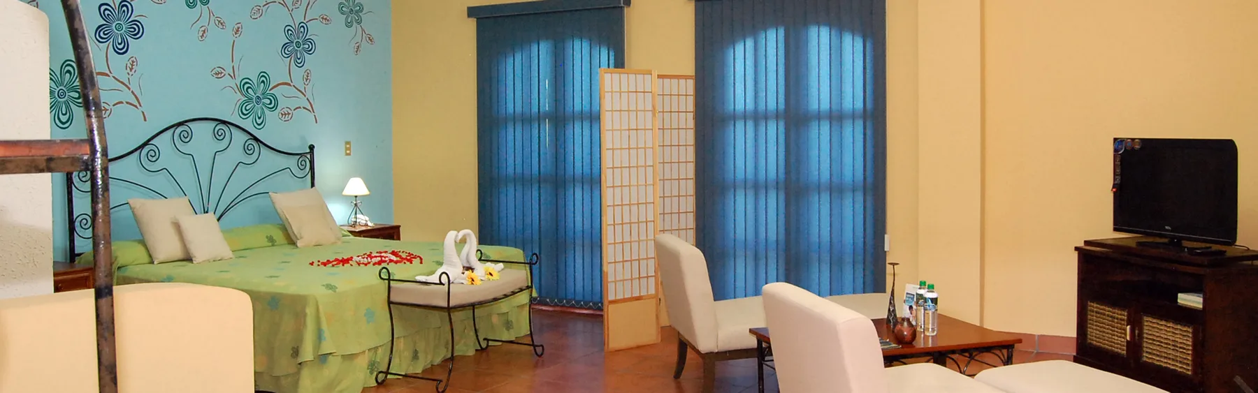 Interior de la habitación del hotel