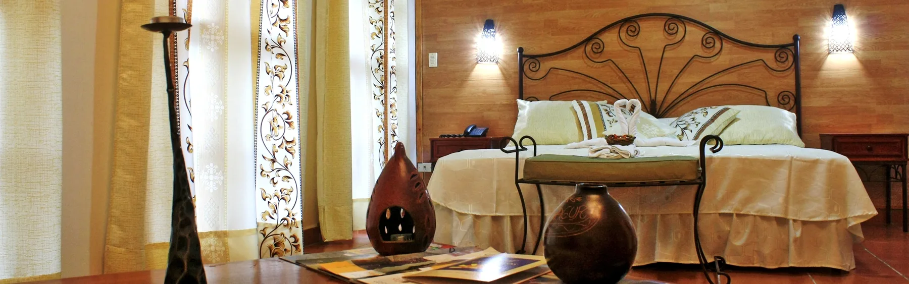 Interior de la habitación del hotel
