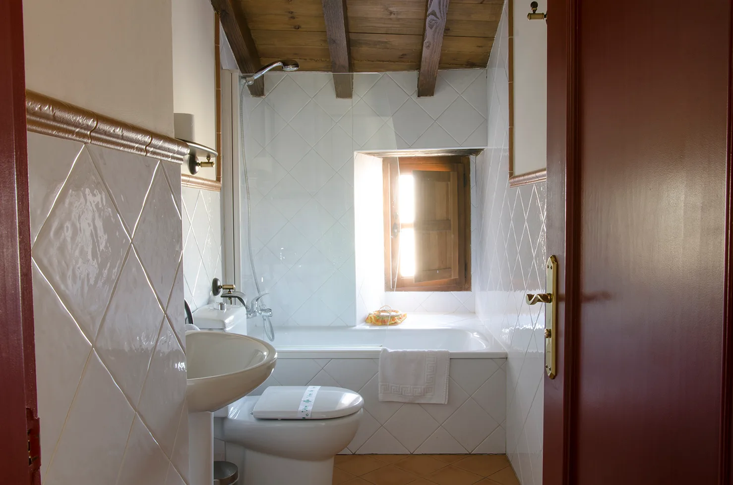 Bathroom in standard double room