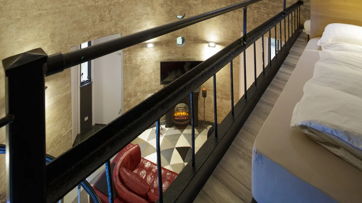 Loft bovenin de Watertoren