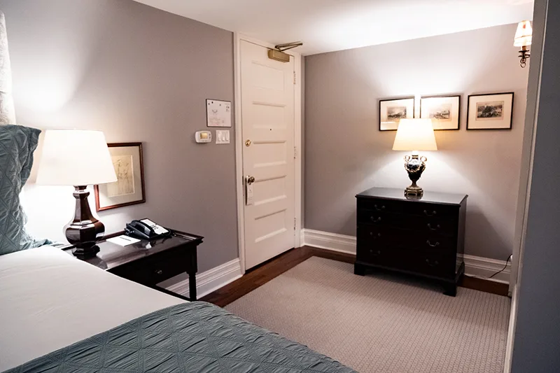 Main House room with queen bed, third floor