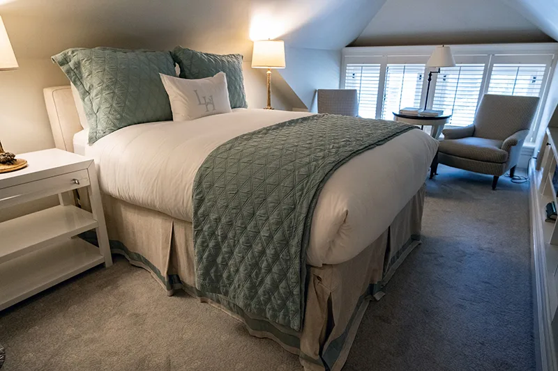 Main House room with queen bed, second floor
