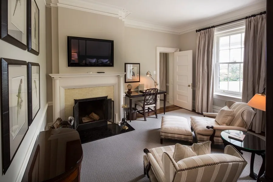Original Master room with clawfoot tub