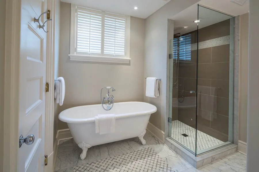 Original Master room with clawfoot tub