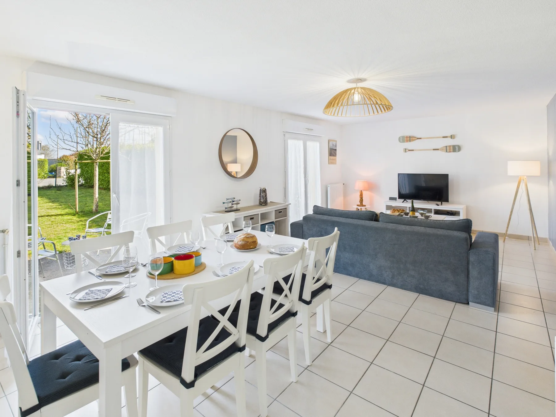 Casa familiar para 7 cerca del mar
