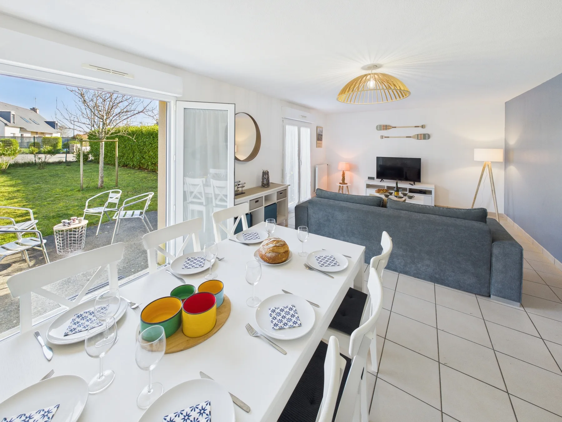 Casa familiar para 7 cerca del mar