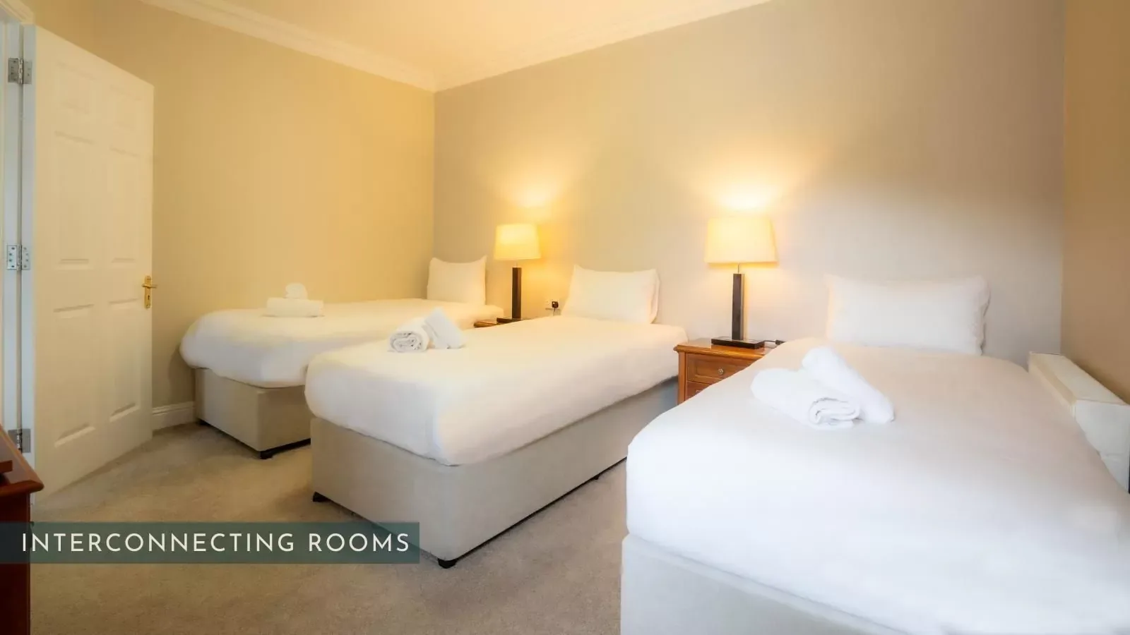 Habitaciones de hotel comunicadas