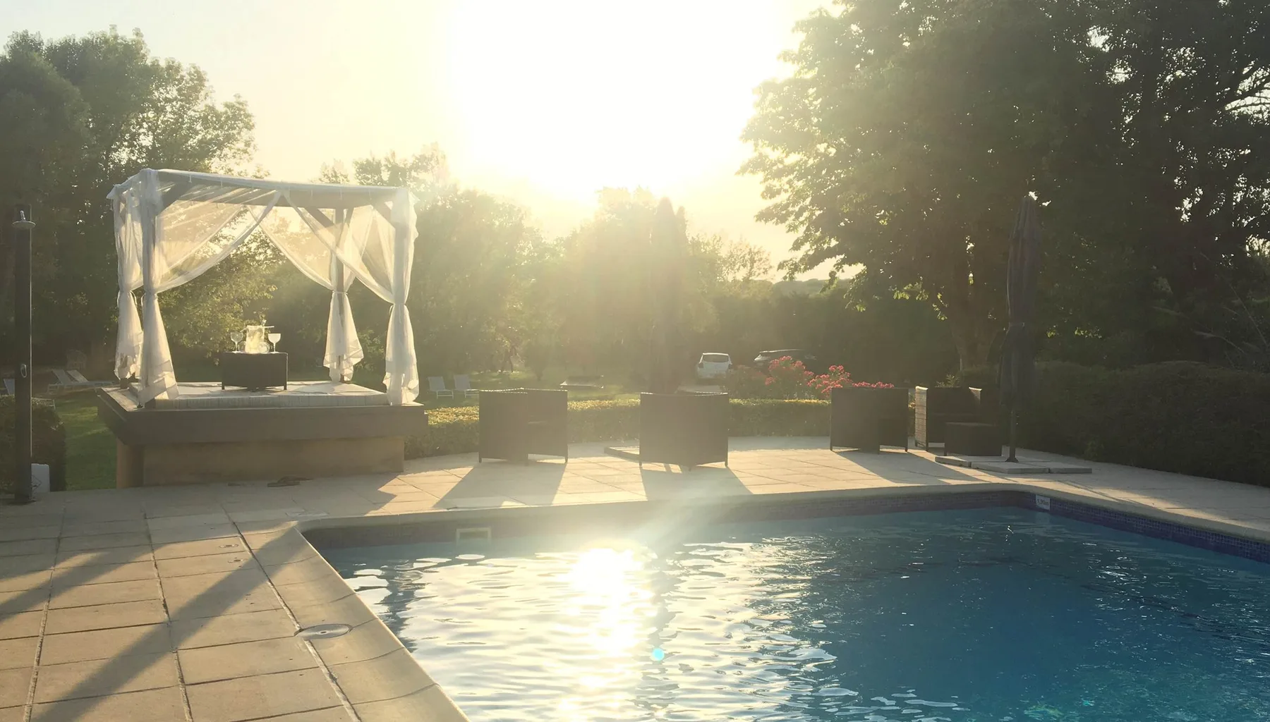 Heated pool