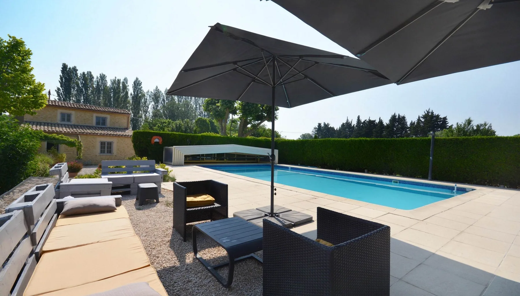 Pool area