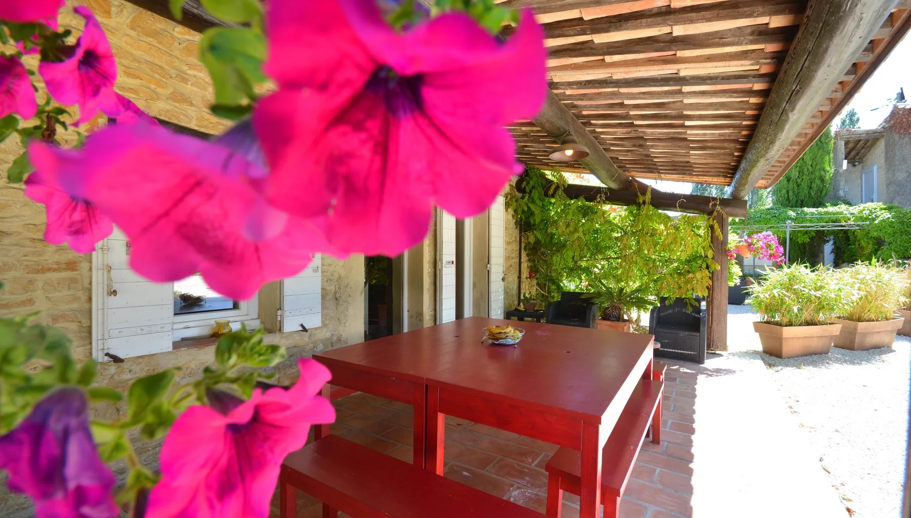 Terrace seating