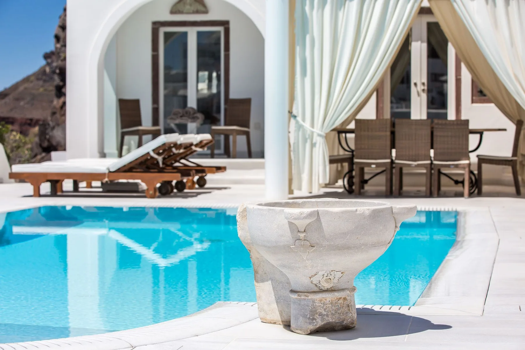 Santorini luxury villa Luminela in Firostefani - 22