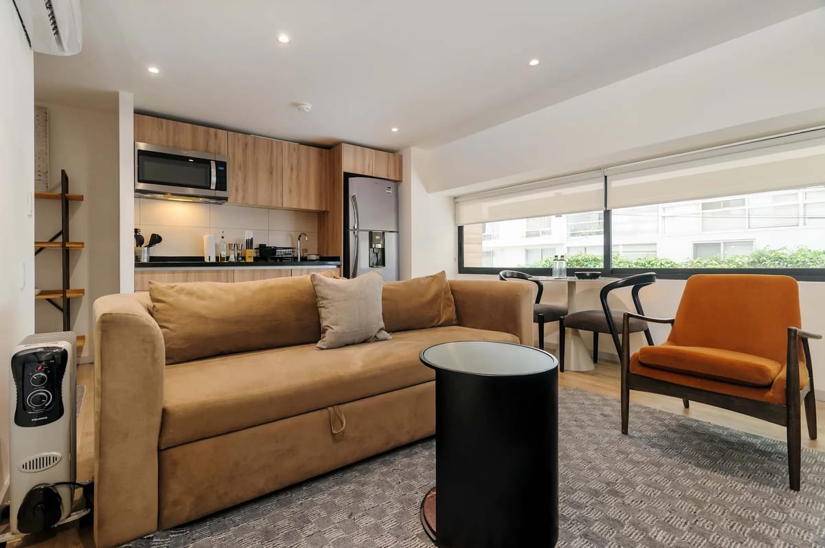 Trendy 1BR w/ AC in the Heart of Cuauhtemoc