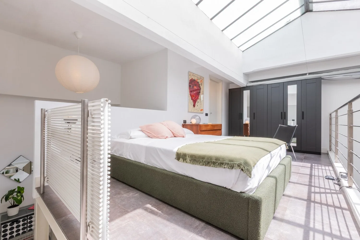 Industrial White Loft