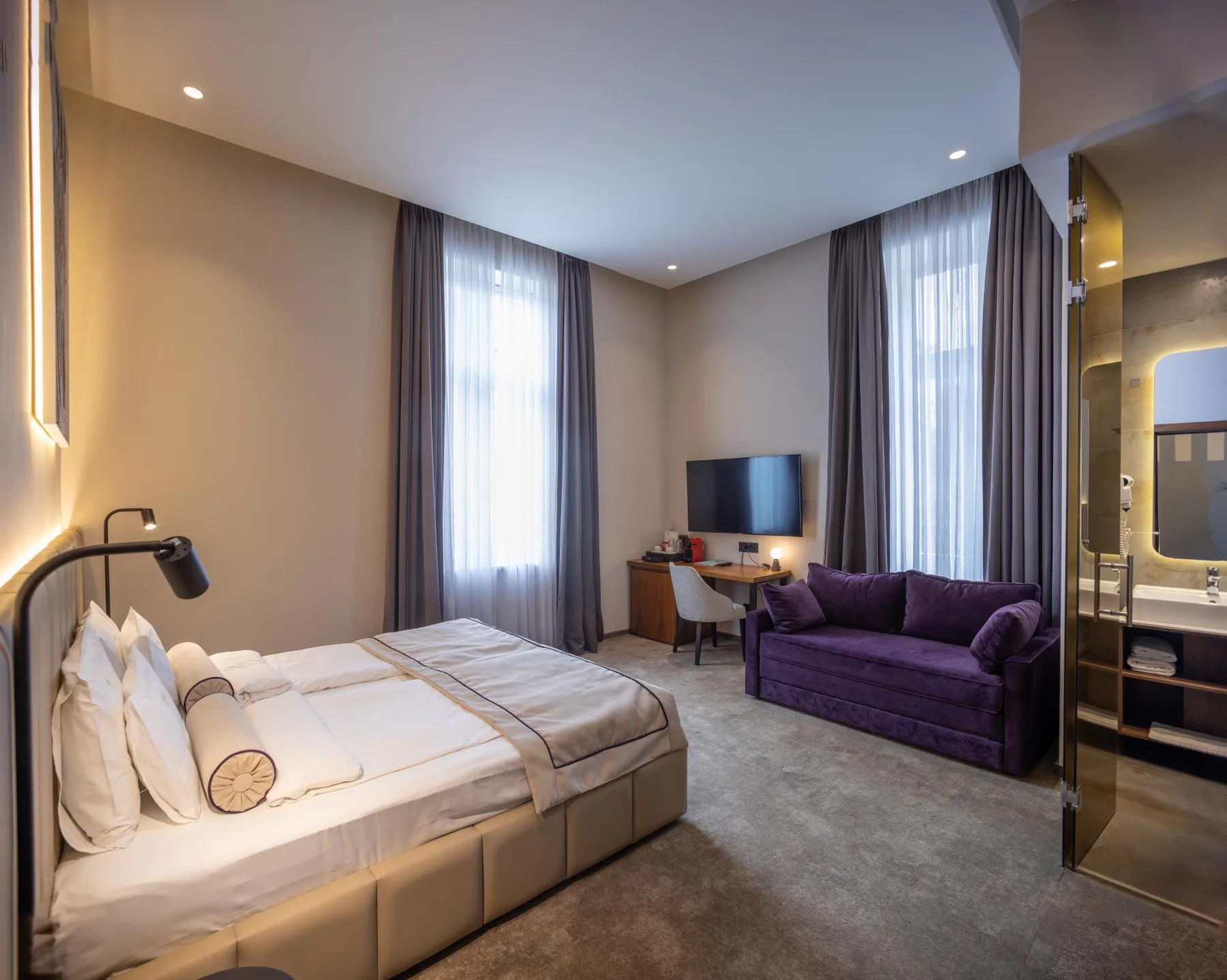 Habitación deluxe con cama doble o dos camas individuales