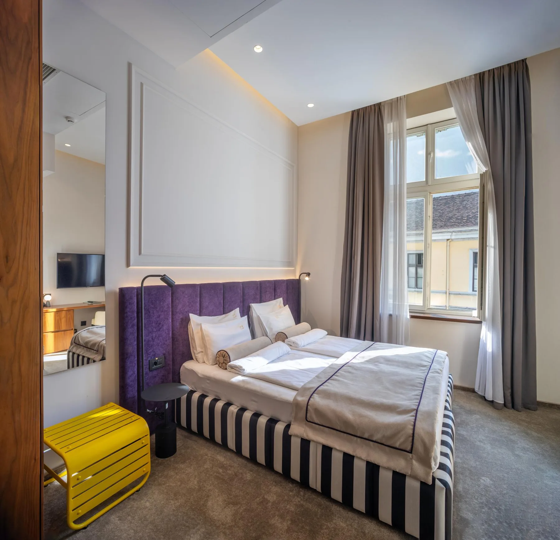 Habitación superior con dos camas individuales