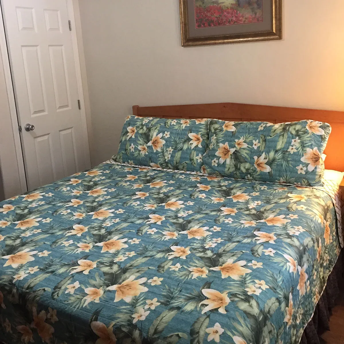 Patio room with king bed
