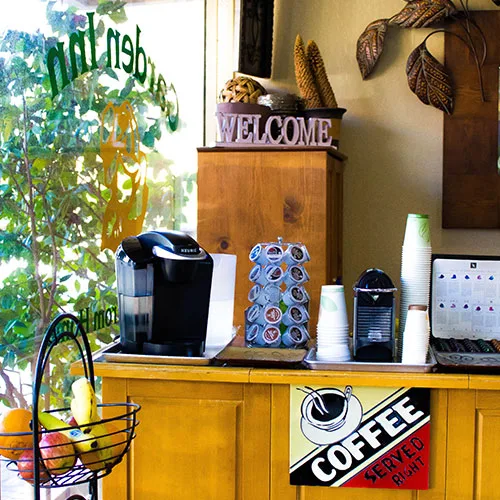 Coffee and espresso
