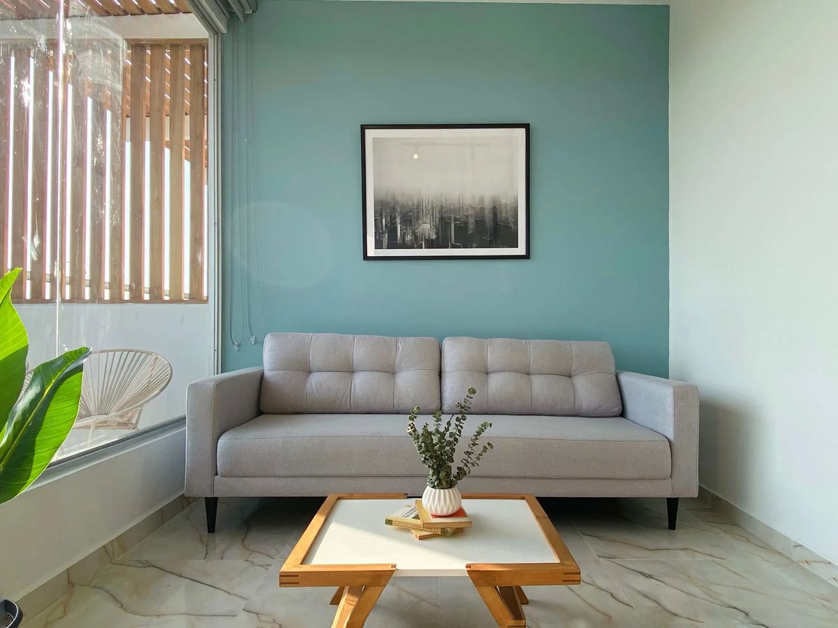 Ocean View 1BR w/AC near Ciudad Amurallada