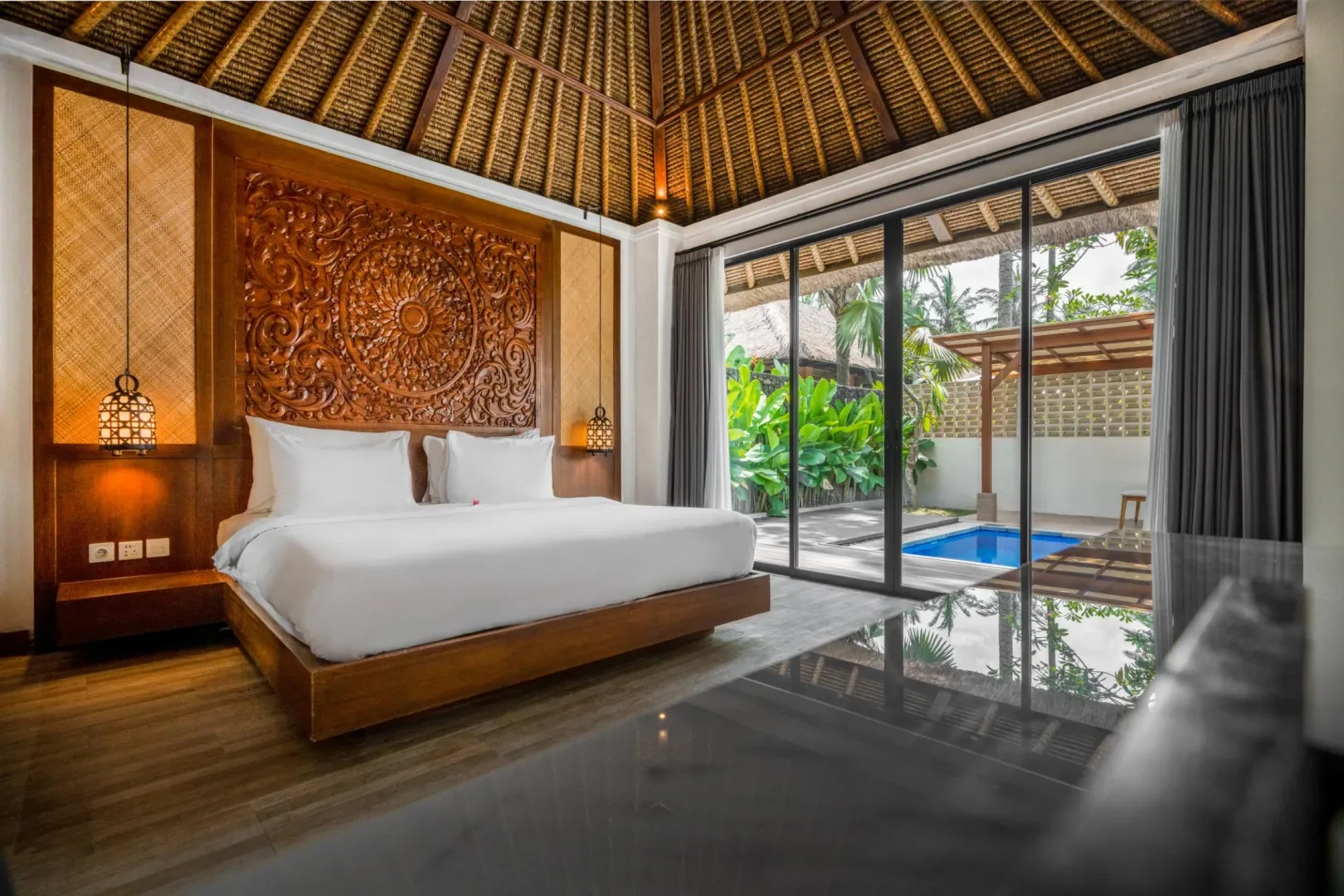 Villa de dos dormitorios con piscina privada