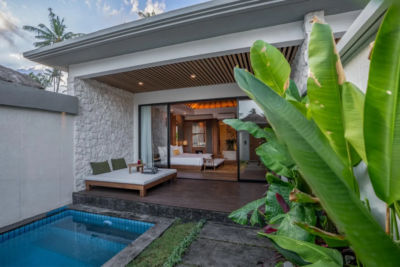 Villa de un dormitorio con piscina privada