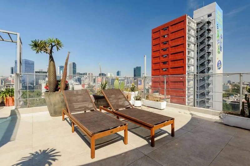 w *|Luminous 3BR Triplex in Roma Norte