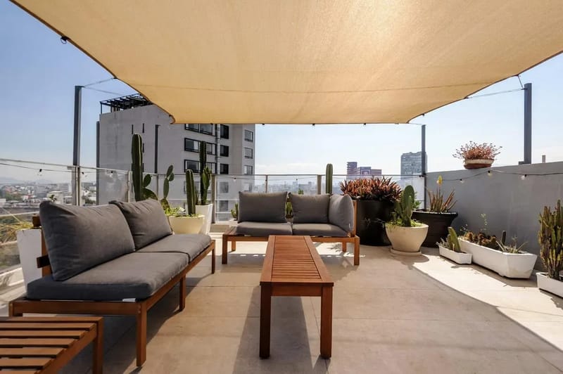 w *|Luminous 3BR Triplex in Roma Norte