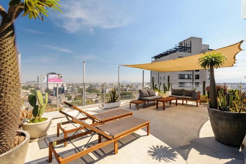 w *|Luminous 3BR Triplex in Roma Norte