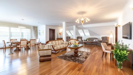 Suite presidencial en el ático