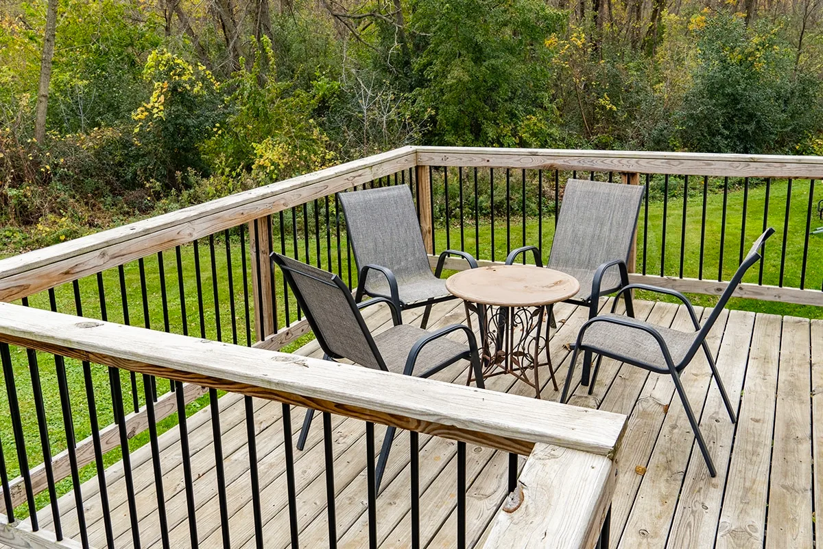 Villa deck