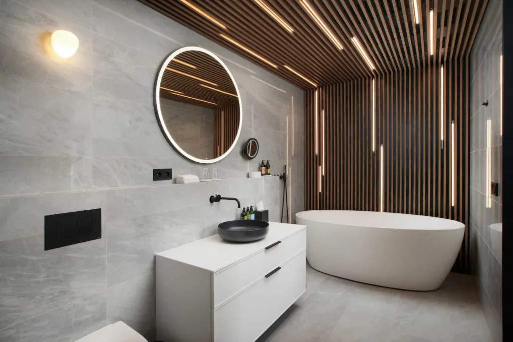 The Suite bathroom