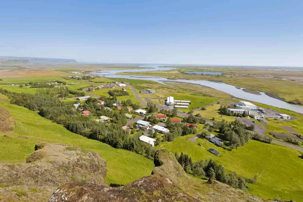 Vista de Kirkjubæjarklaustur