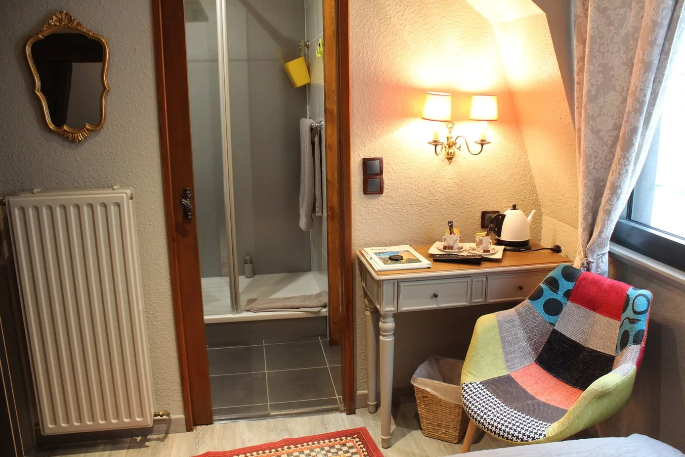 Camas en una habitación con dos camas individuales