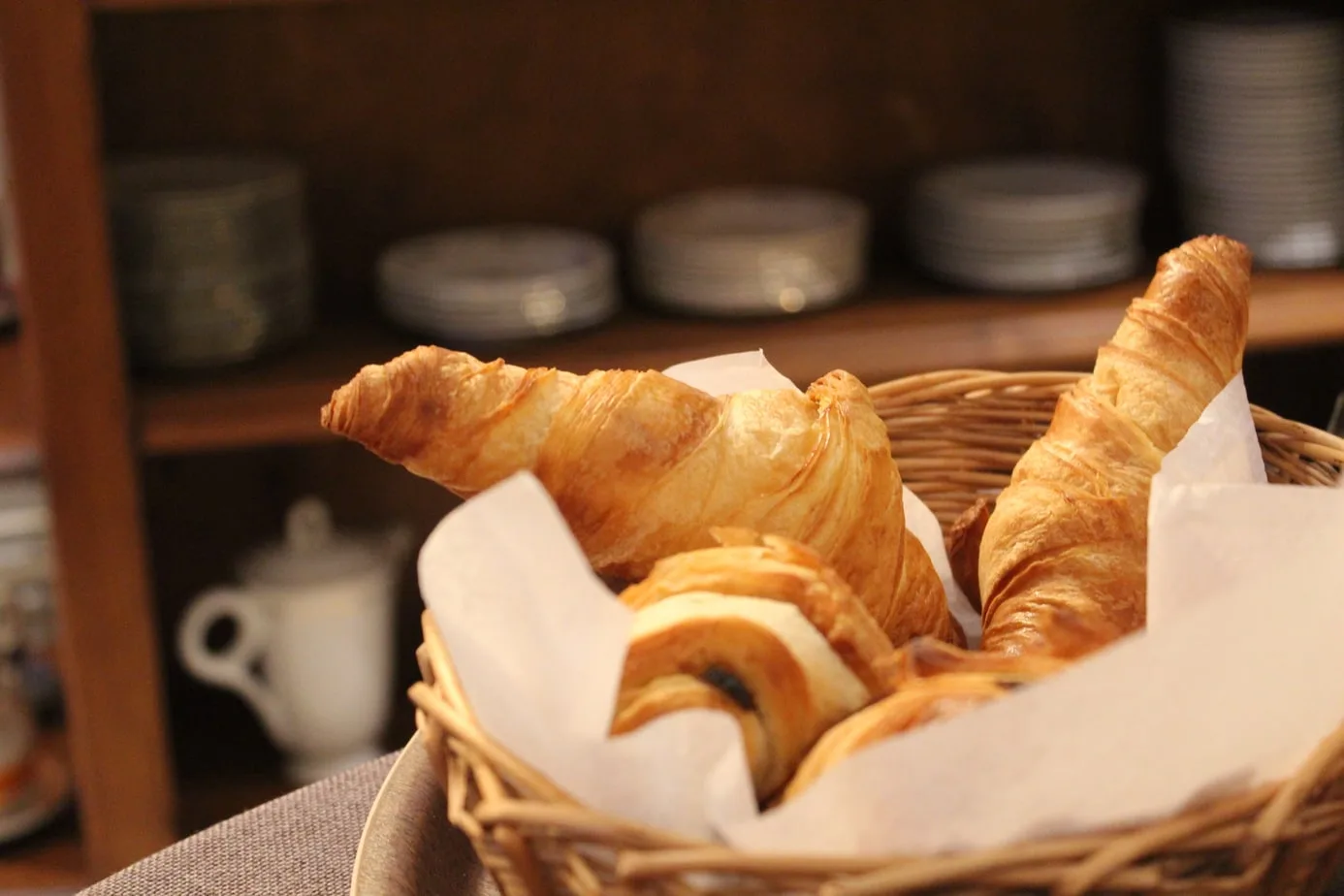 Bollería para el desayuno