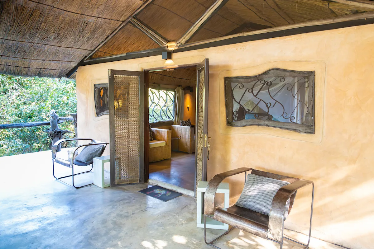Porche del chalet