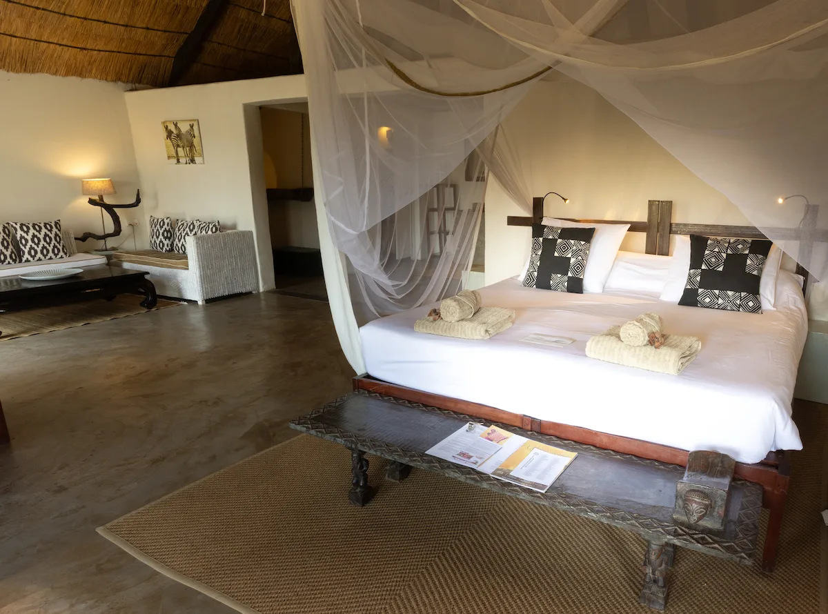 Zona de descanso de la habitación