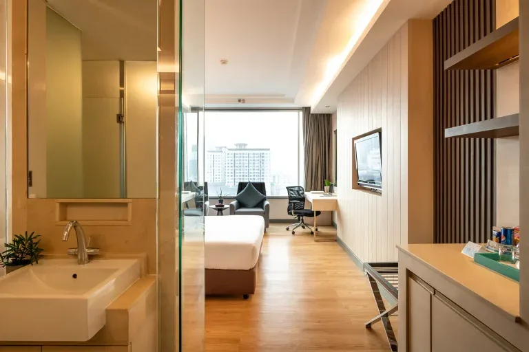 Hotel near BTS Phra Khanong.