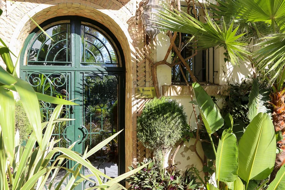 Garden at La Maison de Tanger