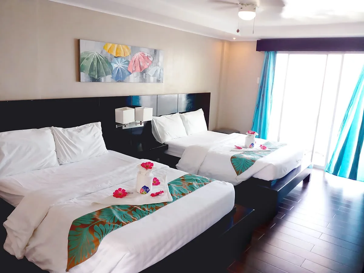 Habitación deluxe con 2 camas queen