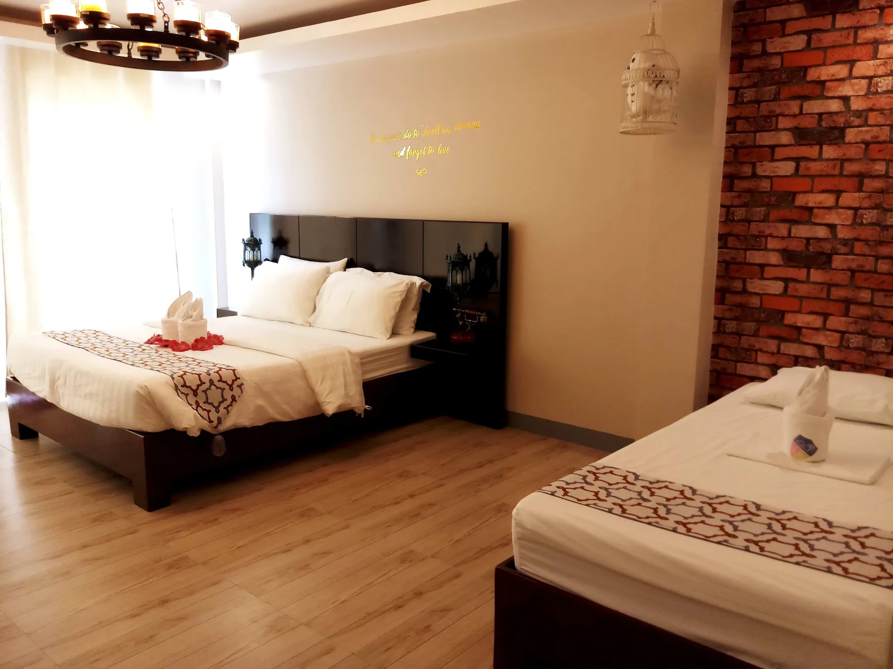 Habitación triple familiar deluxe